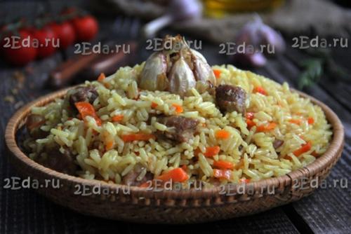 Плов в рукаве для запекания в духовке. 08 Плов в рукаве для запекания в духовке. 08