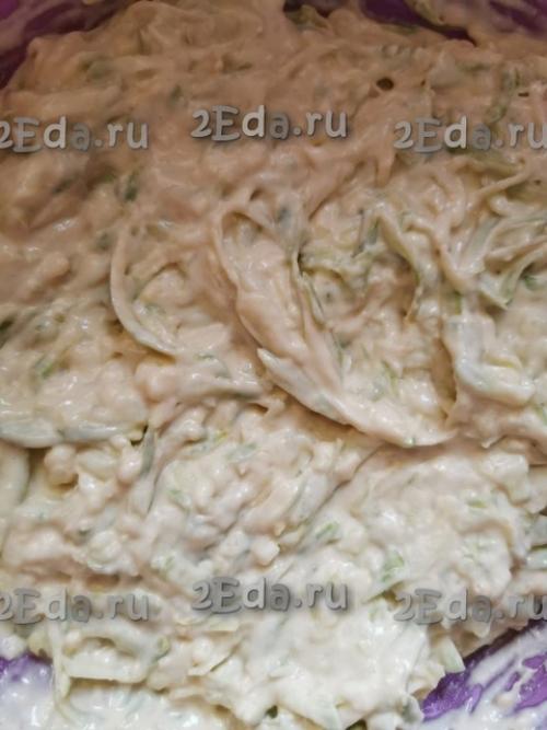 Кабачковые вафли в электровафельнице. 03