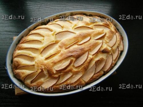 Пирог с грушами и творогом. 06 Пирог с грушами и творогом. 06