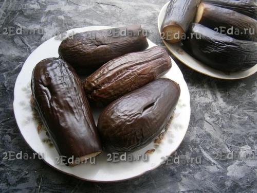 Маринованные баклажаны, фаршированные овощами. 01 Маринованные баклажаны, фаршированные овощами. 01