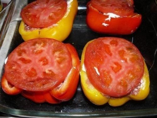 Перцы фаршированные.  4 порции: 03