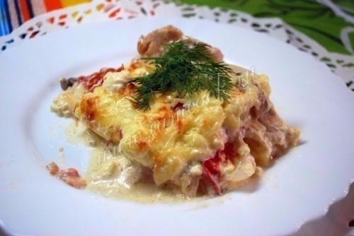 Куриная запеканка по-французски. 08 Куриная запеканка по-французски. 08