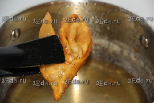 Рецепт воздушного хвороста. 08