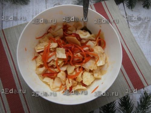 Маринованная капуста по-корейски быстрого приготовления. 04 Маринованная капуста по-корейски быстрого приготовления. 04
