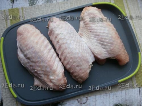 Индюшиные крылья в духовке. 01 Индюшиные крылья в духовке. 01