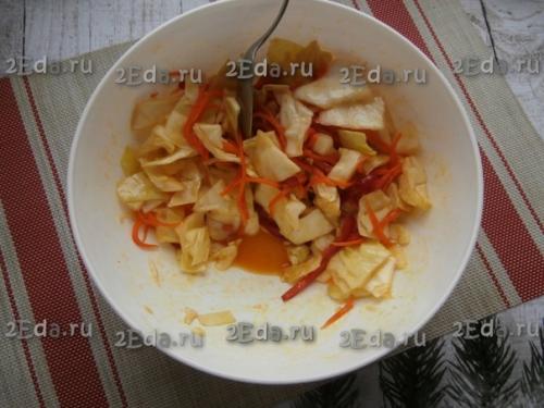 Маринованная капуста по-корейски быстрого приготовления. 05 Маринованная капуста по-корейски быстрого приготовления. 05