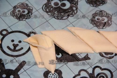 Рецепт воздушного хвороста. 06