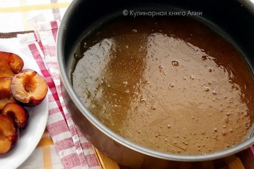 Сливовый пирог - перевертыш. 04