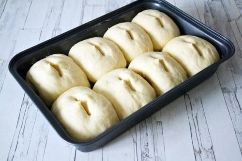 Воздушные булочки в духовки. 07