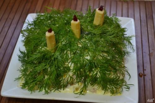 Салат Адвент.  Салат Адвент - вкусный, аппетитный салат, который понравится и вам, и вашим гостям. 06