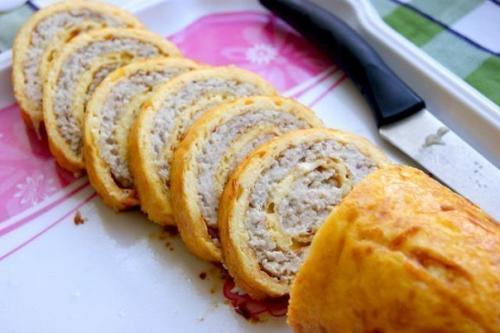 Куриный рулет.  Это не просто куриный рулет, это наивкуснейший куриный рулет! 06