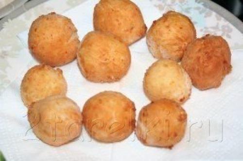 Творожные шарики и пончики. 08 Творожные шарики и пончики. 08