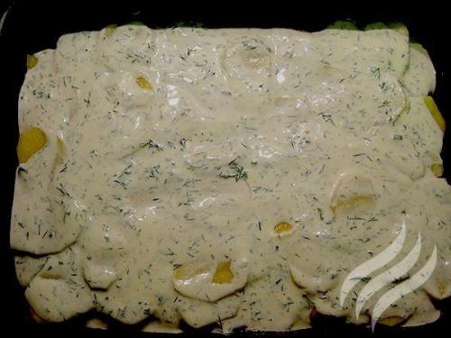 Картофельная запеканка с курицей. 05 Картофельная запеканка с курицей. 05