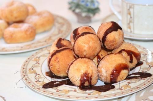 Творожные шарики и пончики. Творожные шарики и пончики.