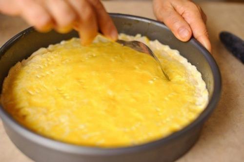 Нежный лимонный пирог. 04