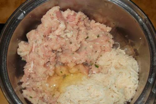 Картофельно - куриные оладьи. 05 Картофельно - куриные оладьи. 05