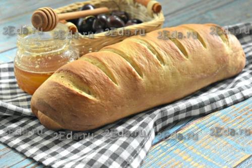 Рецепт молочного батона в домашних условиях. 07