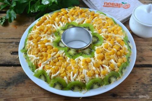 Куриный салат.  Ингредиенты: 09 Куриный салат.  Ингредиенты: 09