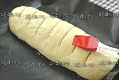 Рецепт молочного батона в домашних условиях. 06