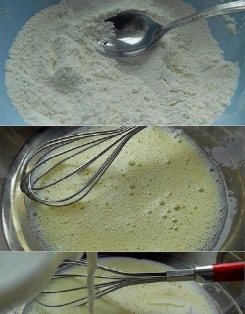 Американские блины.  Ингредиенты: 01 Американские блины.  Ингредиенты: 01