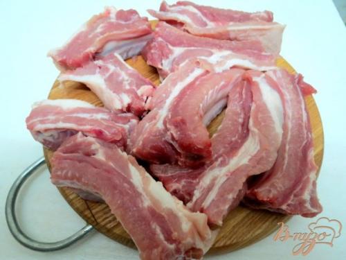 Жаркое из свиных рёбрышек. 02 Жаркое из свиных рёбрышек. 02