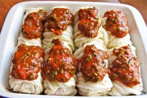 Голубцы из пекинской капусты. 04