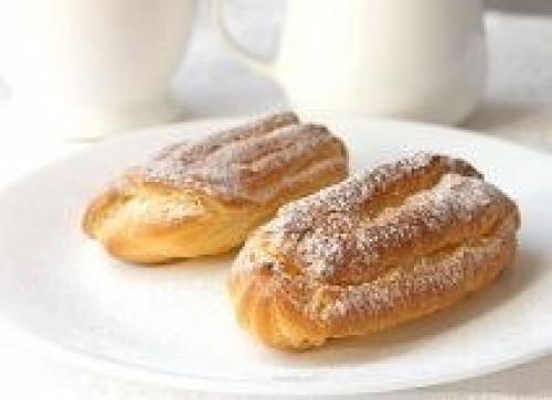 Юмбрики или пирожные из заварного теста с творожным кремом. 08 Юмбрики или пирожные из заварного теста с творожным кремом. 08