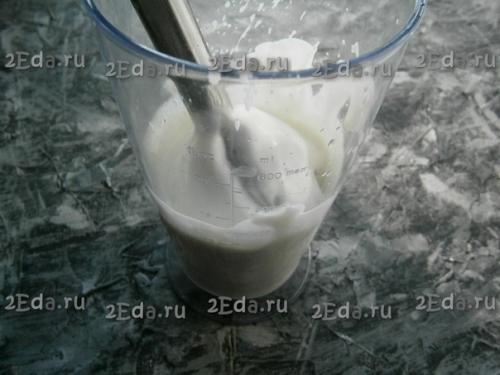 Домашний майонез на молоке без яиц. 05 Домашний майонез на молоке без яиц. 05