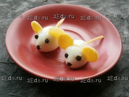 Салат Мышки в Сыре. 06