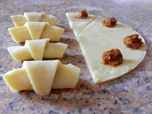 Рогалики из творожного теста. 05 Рогалики из творожного теста. 05