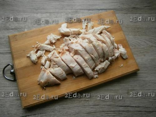 Рецепт паштета из куриного Филе. 01
