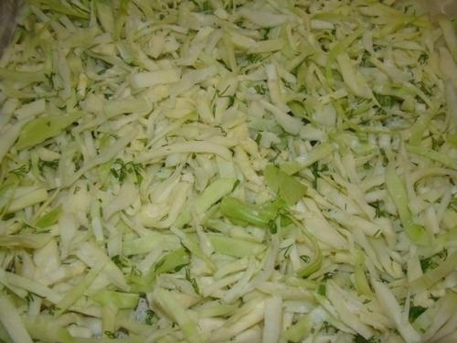 Ленивый пирог с капустой, быстрее не бывает. 01