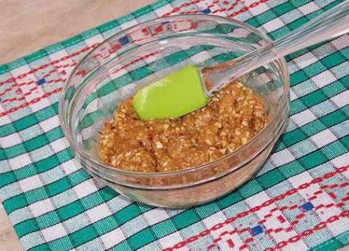 Домашние конфеты с орехами метеорит. 04