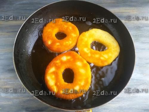 Воздушные пончики без дрожжей. 05 Воздушные пончики без дрожжей. 05