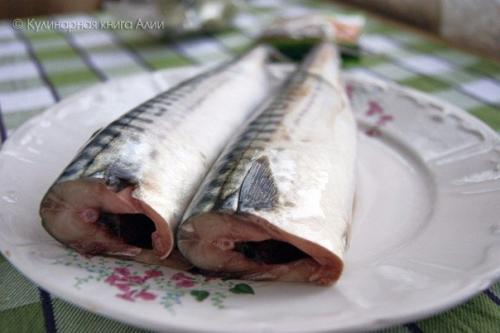 Скумбрия, маринованная по-домашнему. 01