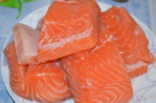 Семга в сливочно - чесночном соусе. 01 Семга в сливочно - чесночном соусе. 01