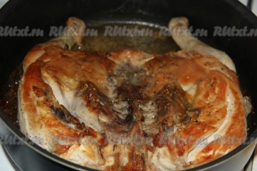 Курица по-аджарски на сковороде. 04 Курица по-аджарски на сковороде. 04