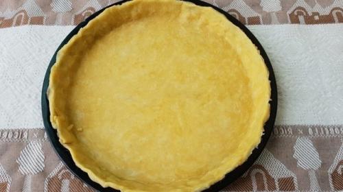 Пирог с малиной и сметанной заливкой. 01