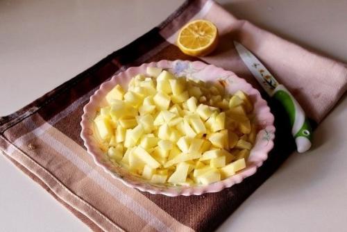 Печенье Яблочко.  Хочу предложить вашему вниманию рецепт вкусного домашнего печенья с кусочками яблок. 04