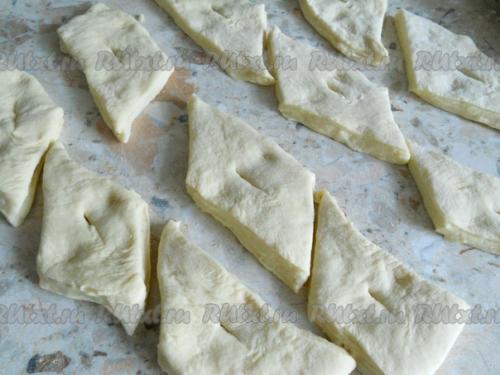 Рецепт вергунов на кефире. 03