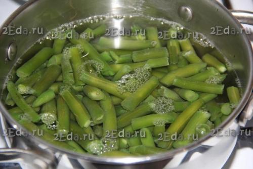 Рецепт стручковой фасоли по-корейски. 01 Рецепт стручковой фасоли по-корейски. 01