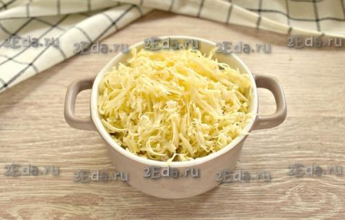 Жульен из шампиньонов со сметаной. 06