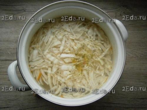 Рассольник с капустой и солеными огурцами. 06 Рассольник с капустой и солеными огурцами. 06