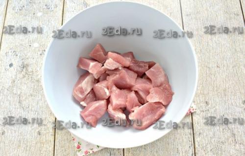 Шашлычки из свинины на шпажках в духовке. 01