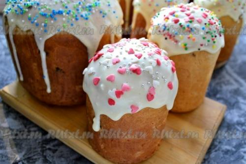 Глазурь со сгущенкой и сухим молоком для кулича. 04 Глазурь со сгущенкой и сухим молоком для кулича. 04