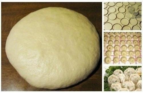 Супер тесто на пельмени и вареники.
