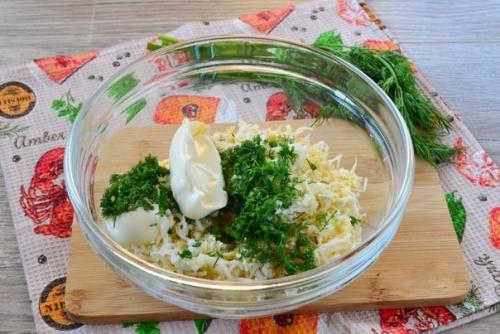 Закуска из болгарского перца с сыром. 01 Закуска из болгарского перца с сыром. 01