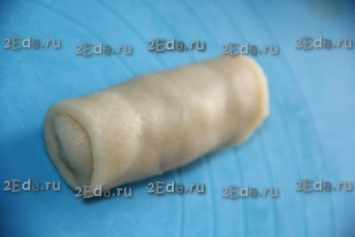 Заварное тесто для пирожков без дрожжей. 05