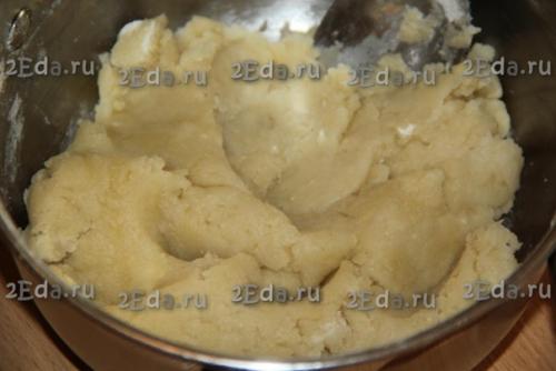 Заварное тесто для пирожков без дрожжей. 02