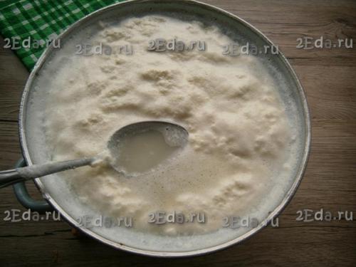 Рецепт домашней брынзы из коровьего молока. 02